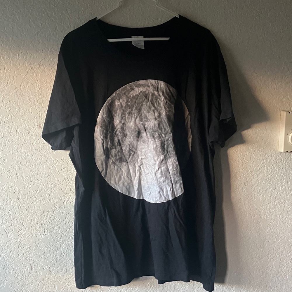 Port and Company Black and White Graphic Tee